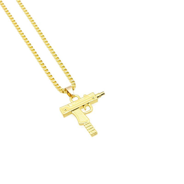 Hip Hop Charm Gun Pendant